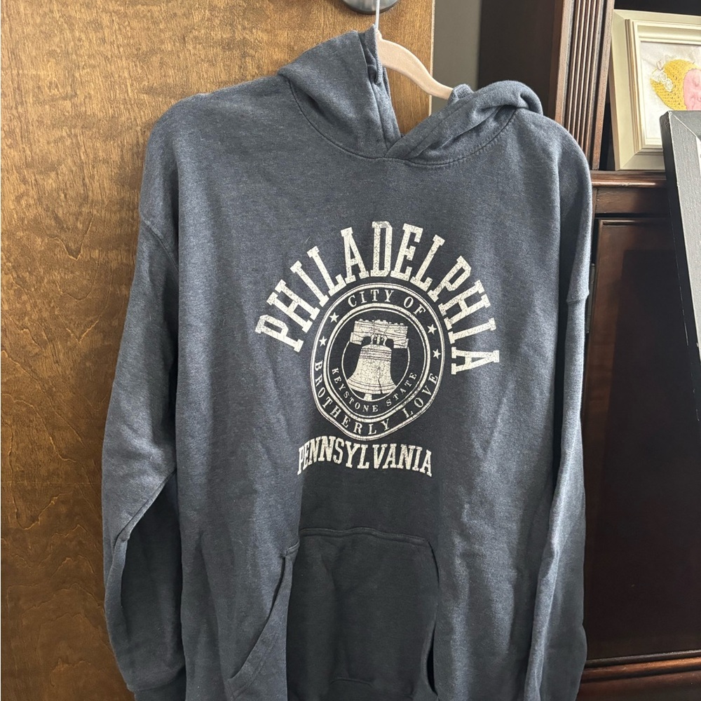 Gray Philadelphia Hoodie
